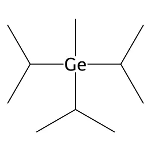 Methyl-tri(propan-2-yl)germane structure