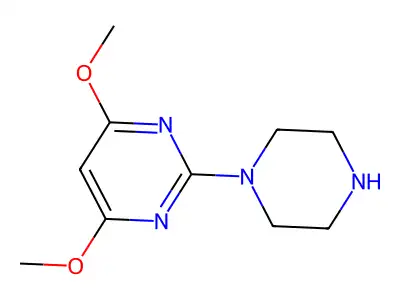 4,6-Dimethoxy-2-(piperazin-1-yl)pyrimidine structure