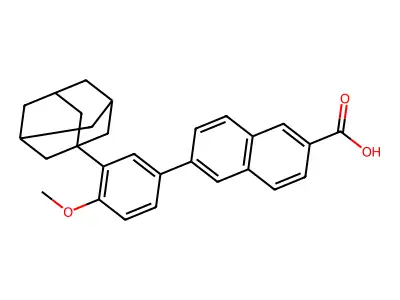 Adapalene structure