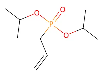 Phosphonic acid, 2-propenyl-, bis(1-methylethyl) ester structure