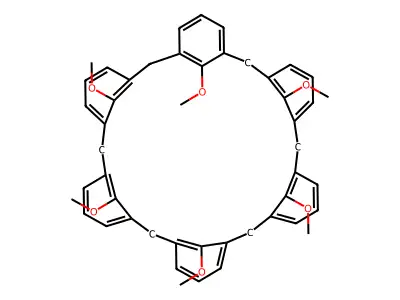 1-Methoxycalix[6]arene structure