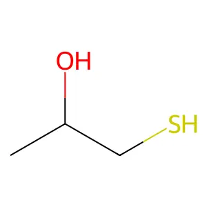 1-Mercapto-2-propanol structure