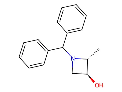 (2R,3S)-1-Benzhydryl-2-methylazetidin-3-ol structure