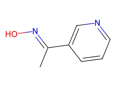 1-(3-Pyridyl)ethan-1-one oxime structure