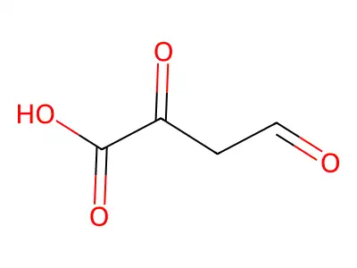 3-Formylpyruvic acid structure