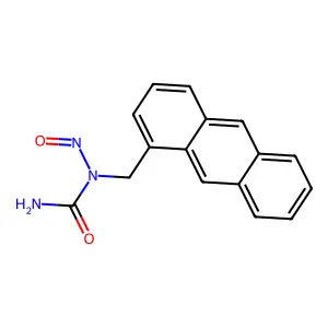 Urea, (1-anthracenylmethyl)nitroso- structure
