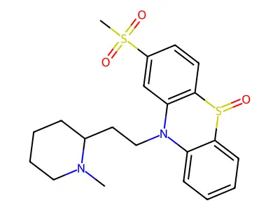 Sulforidazine-5-sulfoxide structure