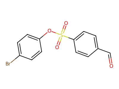 4-Bromophenyl 4-formylbenzenesulfonate structure