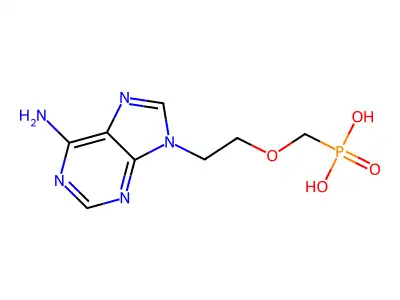 Adefovir structure