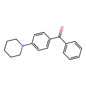 Methanone, phenyl[4-(1-piperidinyl)phenyl]- structure