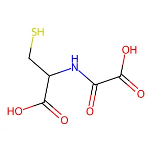 N-Oxalylcysteine structure