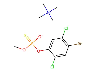 C11H17BrCl2NO3PS structure