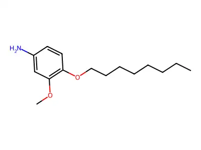 m-Anisidine, 4-(octyloxy)- structure