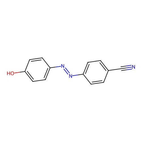 4-(4-Cyanophenylazo)phenol structure