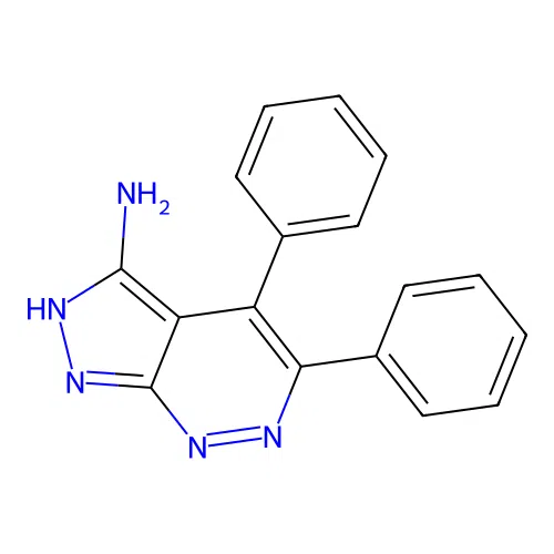 4,5-Diphenyl-2H-pyrazolo(3,4-c)pyridazin-3-amine structure