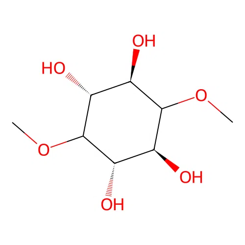 (1S,2S,4R,5R)-3,6-dimethoxycyclohexane-1,2,4,5-tetrol structure