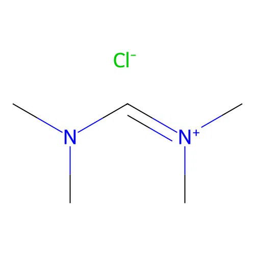 (Dimethylaminomethylene)dimethylammonium chloride structure