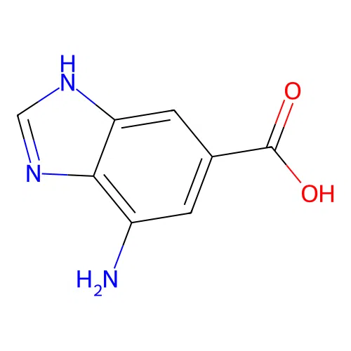 7-Amino-1H-benzimidazole-5-carboxylic acid structure