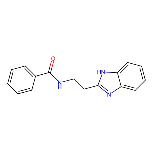 N-[2-(1H-Benzoimidazol-2-yl)-ethyl]-benzamide structure