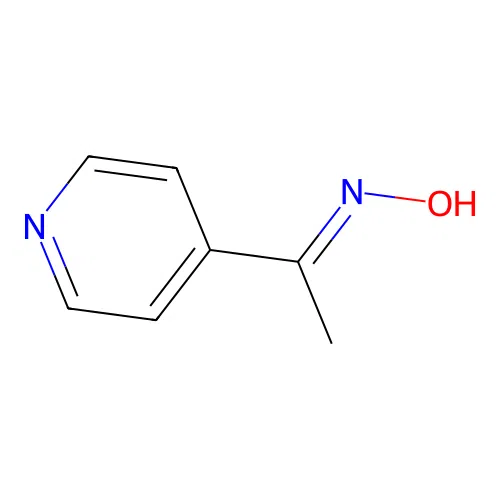 Ethanone, 1-(4-pyridinyl)-, oxime structure