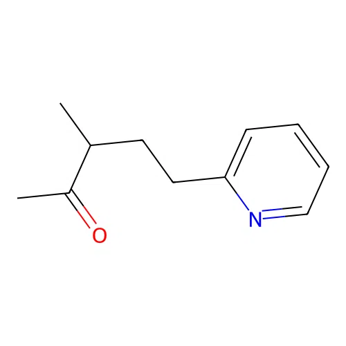 3-Methyl-5-(2-Pyridyl)-2-Pentanone structure