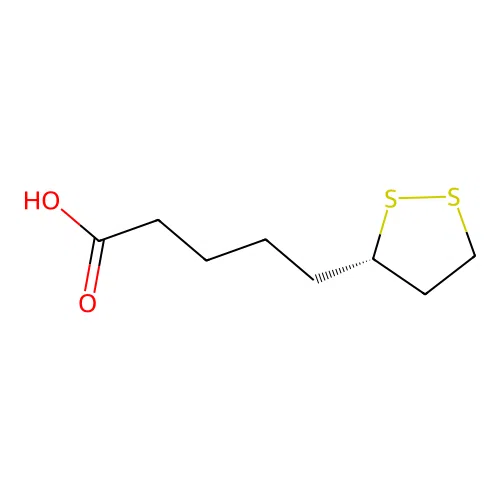(S)-lipoic acid structure