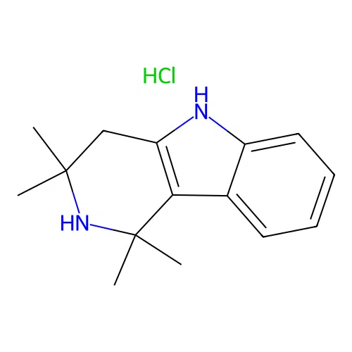 1,1,3,3-tetramethyl-2,3,4,5-tetrahydro-1H-pyrido[4,3-b]indole hydrochloride structure