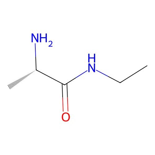 Alanine ethylamide structure