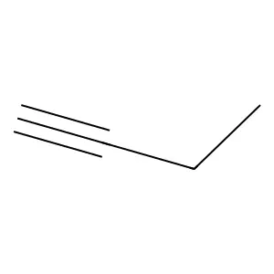 1-Butyne structure