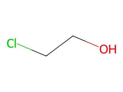 2-Chloroethanol structure
