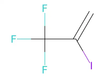 2-Iodo-3,3,3-trifluoropropene structure