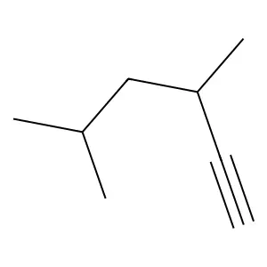 3,5-Dimethylhex-1-yne structure