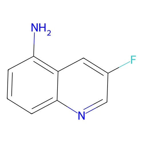 3-Fluoro-5-aminoquinoline structure