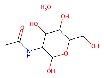N-Acetyl-beta-D-mannosamine structure
