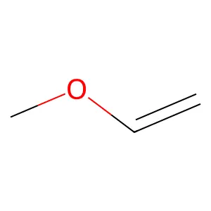 Methyl vinyl ether structure