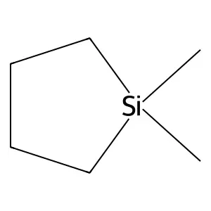1,1-Dimethyl-1-silacyclopentane structure