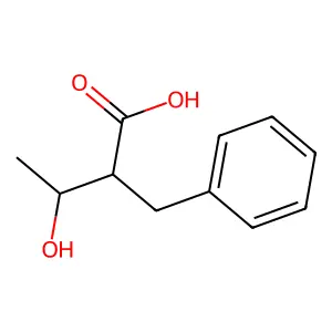 (2R,3R)-2-Benzyl-3-hydroxybutyric acid structure