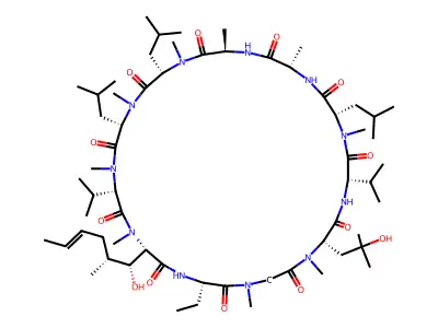 Cyclosporin Impurity 36 structure