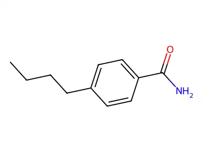 4-Butylbenzamide structure
