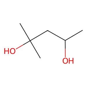 Hexylene Glycol structure