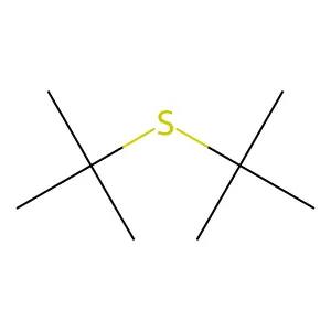 Propane, 2,2'-thiobis(2-methyl- structure
