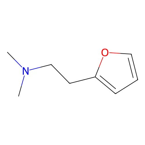 N,N-Dimethyl-2-furanethanamine structure