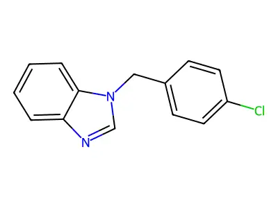 1-(4-Chlorobenzyl)-1H-benzimidazole structure