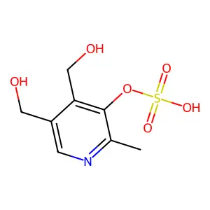 Pyridoxine 3-sulfate structure