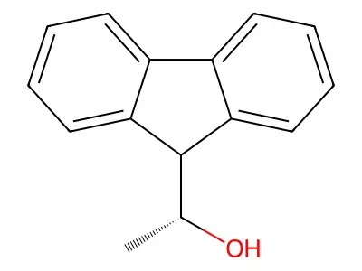1-(9-Fluorenyl)ethanol structure