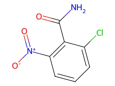 Benzamide, 2-chloro-6-nitro- structure