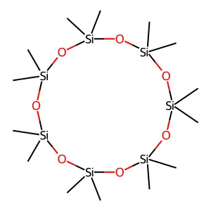 Tetradecamethylcycloheptasiloxane structure