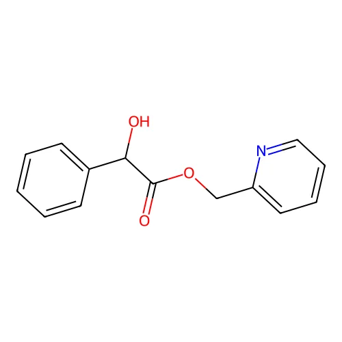 Pyridin-2-ylmethyl 2-hydroxy-2-phenylacetate structure