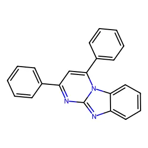 2,4-Diphenylpyrimido[1,2-a]benzimidazole structure
