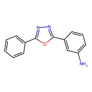 3-(5-Phenyl-1,3,4-oxadiazol-2-yl)aniline structure